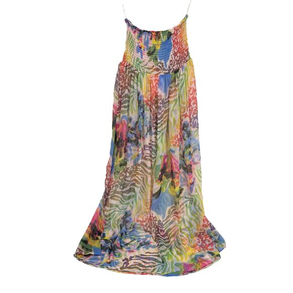 Pia Rossini Riva Maxi Dress Multicolor NWT Size Medium - Picture 2 of 9